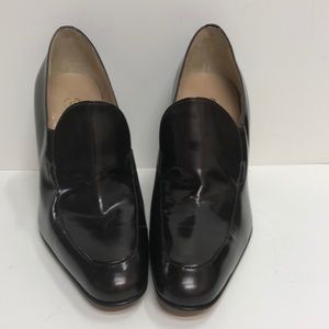 Pollini Made in Italy Brown High Cut Loafer